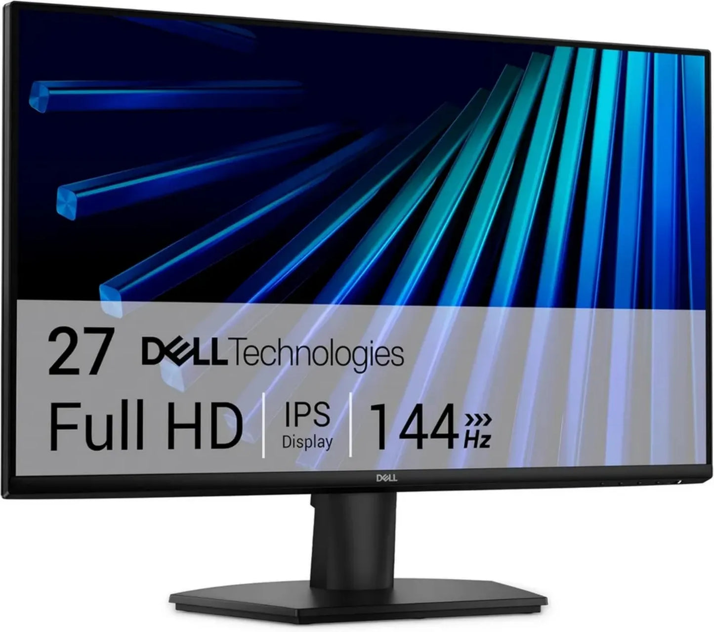 Écran Dell 27 Pouces SE2726H, Full HD 144Hz, Technologie IPS, 1ms, FreeSync, Compatible VESA, 2 Ports HDMI, Garantie 3 Ans, Noir